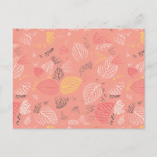 Muster für Herbstverläufe 5 Postkarte (Vorderseite)