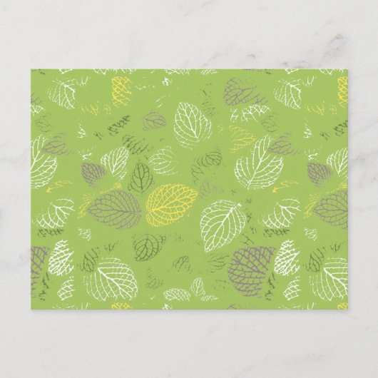 Muster für Herbstverläufe 6 Postkarte (Vorderseite)