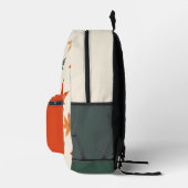 Muster für Herbstverläufe Bedruckter Rucksack (Rechts)
