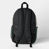 Muster für Herbstverläufe Bedruckter Rucksack (Rückseite)