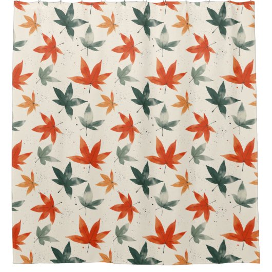 Muster für Herbstverläufe Duschvorhang (Vorderseite)