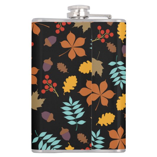 Muster für Herbstverläufe Flachmann (Rückseite)