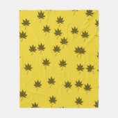 Muster für Herbstverläufe Fleecedecke (Vorderseite)