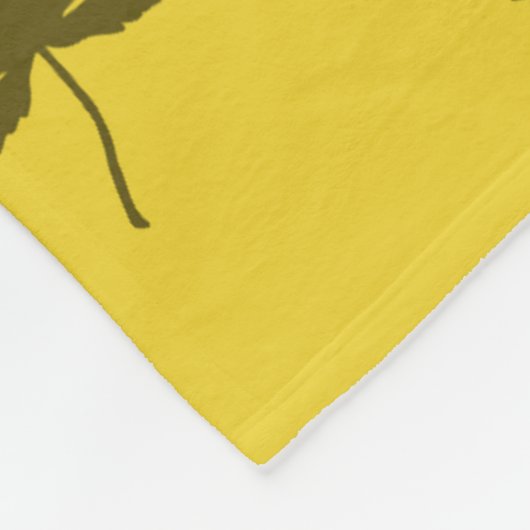 Muster für Herbstverläufe Fleecedecke (Ecke)