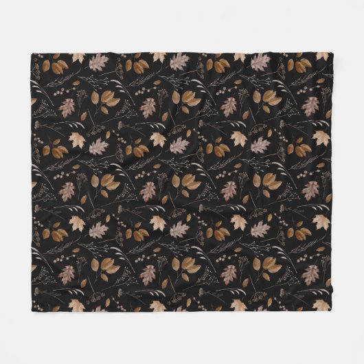 Muster für Herbstverläufe Fleecedecke (Vorderseite (Horizontal))