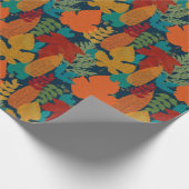 Muster für Herbstverläufe Geschenkpapier (Ecke)