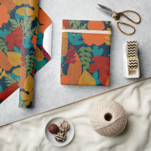 Muster für Herbstverläufe Geschenkpapier