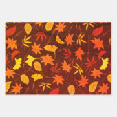 Muster für Herbstverläufe Geschenkpapier Set (Vorderseite 3)