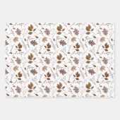 Muster für Herbstverläufe Geschenkpapier Set (Vorderseite)