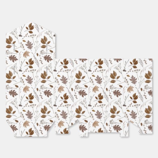 Muster für Herbstverläufe Geschenkschachtel (Ungefaltet)