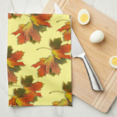 Muster für Herbstverläufe Geschirrtuch (Viertel Falte)