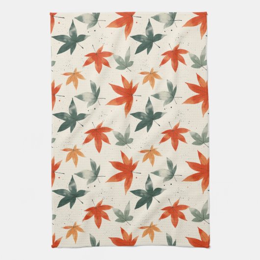 Muster für Herbstverläufe Geschirrtuch (Vertikal)