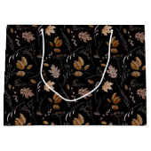 Muster für Herbstverläufe Große Geschenktüte (Vorderseite)