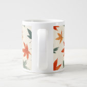 Muster für Herbstverläufe Jumbo-Tasse (Rückseite)