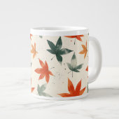 Muster für Herbstverläufe Jumbo-Tasse (Vorderseite Rechts)