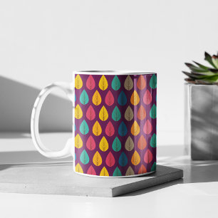 Muster für Herbstverläufe Kaffeetasse