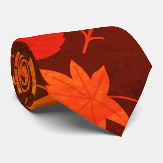 Muster für Herbstverläufe Krawatte (Gerollt)