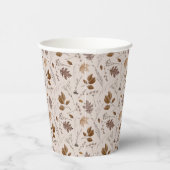 Muster für Herbstverläufe Pappbecher (Rechts)