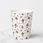 Muster für Herbstverläufe Pappbecher (Rechts)