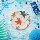 Muster für Herbstverläufe Pappteller (Party)