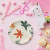 Muster für Herbstverläufe Pappteller (Party)