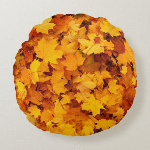 Muster für Herbstverläufe Rundes Kissen