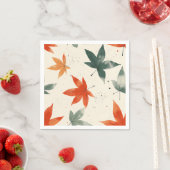 Muster für Herbstverläufe Serviette (Beispiel)
