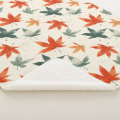 Muster für Herbstverläufe Sherpadecke (3/4)