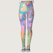 Muster für Herz-Liebe-Muster Leggings (Vorderseite)