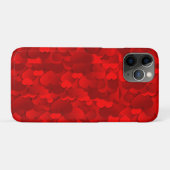 Muster für Herz-Textur Case-Mate iPhone Hülle (Rückseite (Horizontal))