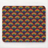Muster für Herz und Rainbows Mousepad (Vorne)