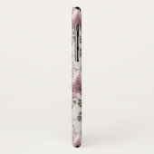 Muster für Hibiskus-Blume in Rosa Case-Mate iPhone Hülle (Hinten/Links)