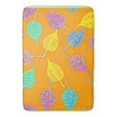 Muster für hintere Blätter Badematte (Vorderseite Vertikal)