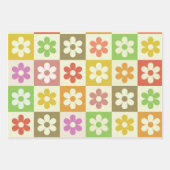 Muster für hintere hintere Blume Geschenkpapier Set (Vorderseite 2)