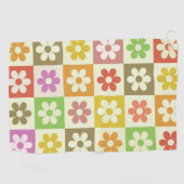 Muster für hintere hintere Blume Golfhandtuch (Horizontal)