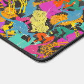 Muster für hintere Silhouetten Schreibtischunterlage (Ecke)