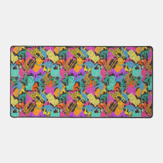 Muster für hintere Silhouetten Schreibtischunterlage (Vorderseite)