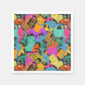 Muster für hintere Silhouetten Serviette (Vorderseite)