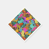 Muster für hintere Silhouetten Serviette (Ecke)