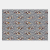 Muster für hintere Wasserfarbenautos Geschenkpapier Set (Vorderseite 3)