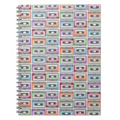 Muster für hintereinander montierte Kassetten Notizblock (Vorderseite)