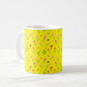 Muster für Hübsche Blume Kaffeetasse (Vorderseite Links)