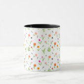 Muster für Hübsche Blume Tasse (Zentrum)