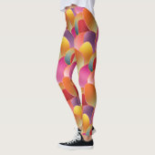 Muster für hübsche Foil Gradient Spring Colors Leggings (Links)