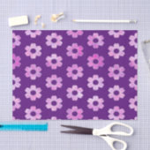 Muster für hübsche Lila Blume Seidenpapier (Handwerk)