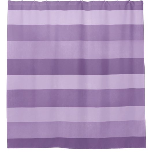 Muster für hübsche Lila Streifen Duschvorhang (Vorderseite)