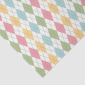 Muster für hübsche Pastell-Raute Seidenpapier (Detail)