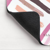 Muster für hübsche Pinselstriche Mousepad (Ecke)