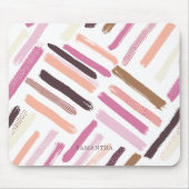 Muster für hübsche Pinselstriche Mousepad (Vorne)