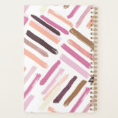 Muster für hübsche Pinselstriche Planer (Rückseite)